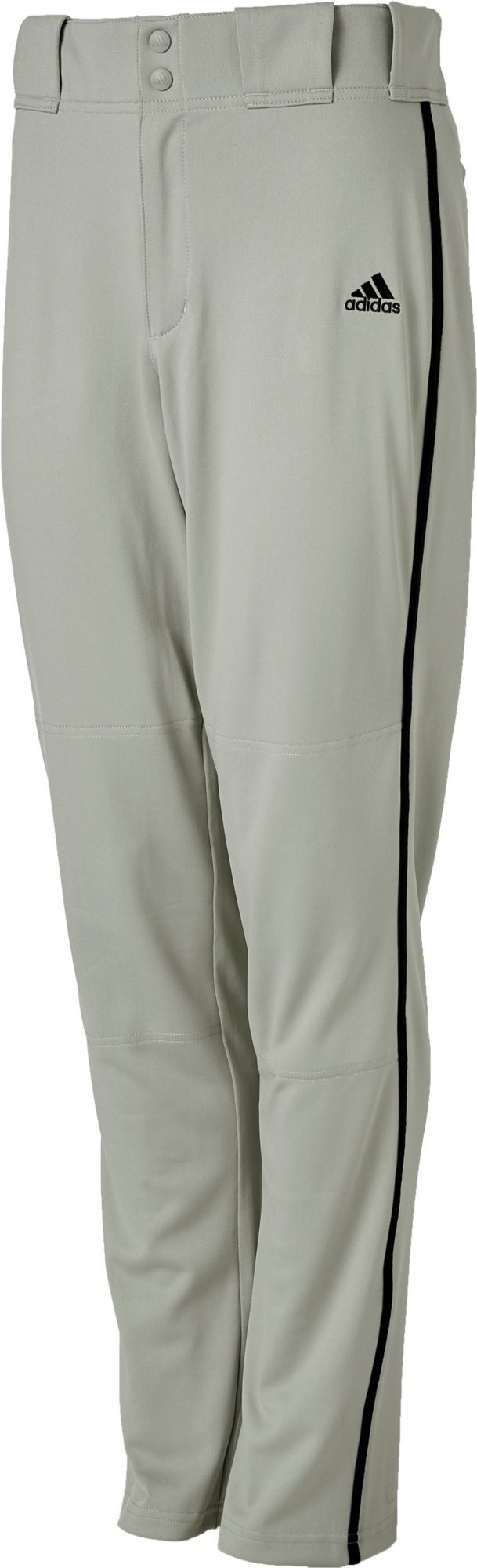 adidas baseball pants with piping